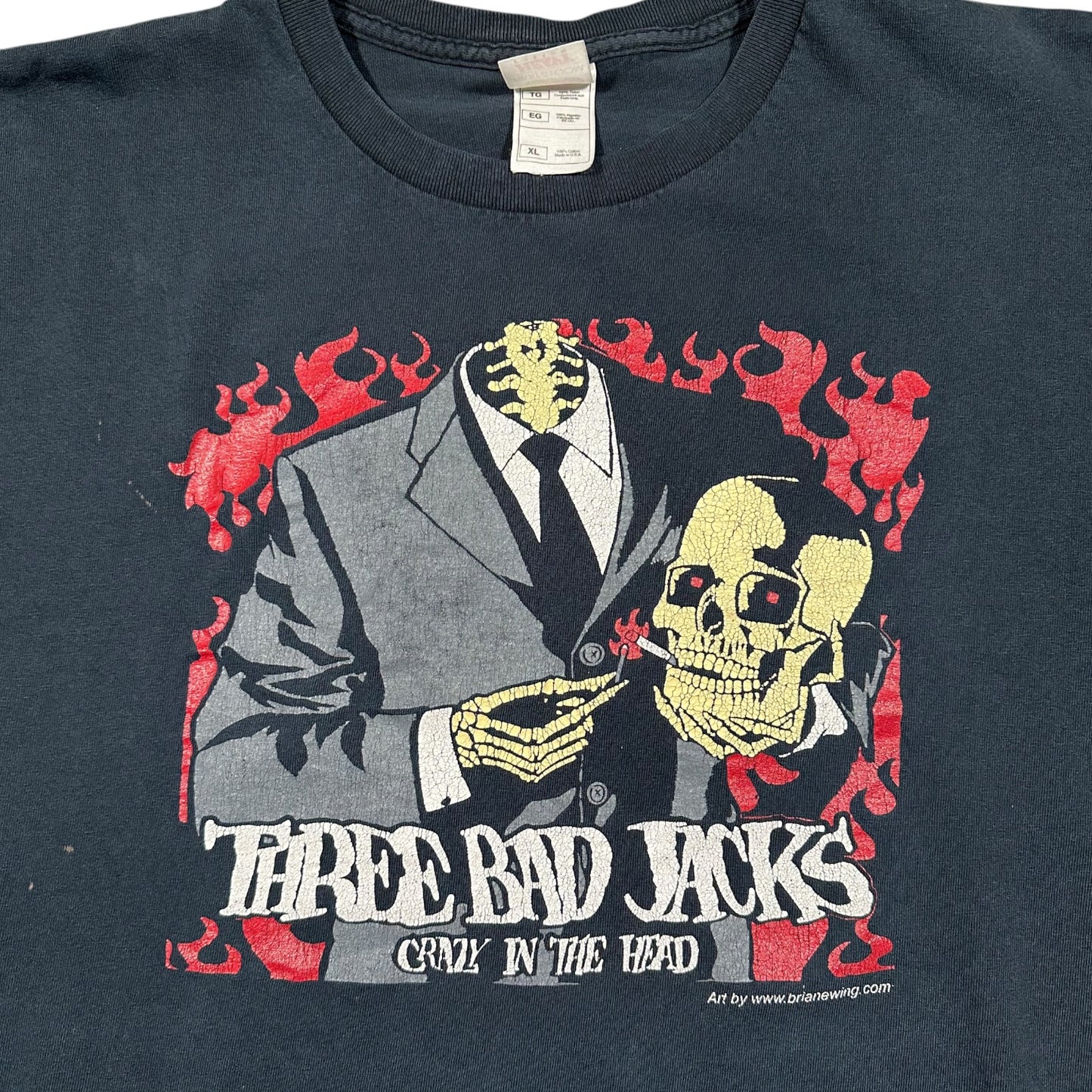 2000s Vintage Three Bad Jacks Shirt