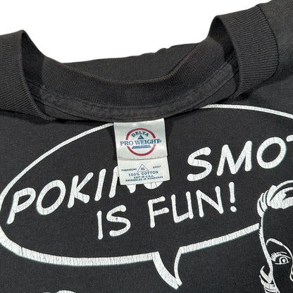 2000s Vintage Poking Smot Is Fun Weed Shirt