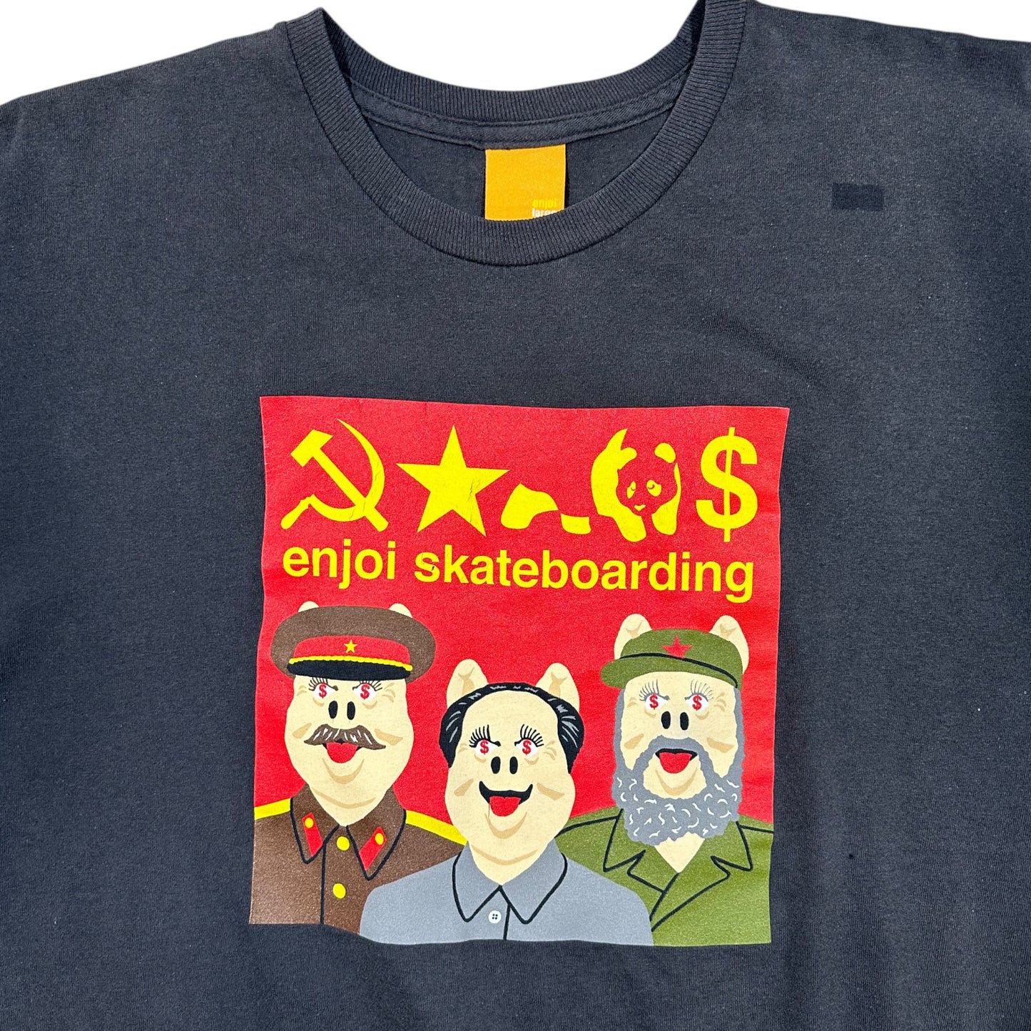 2000s Vintage Enjoi "Communist Pigs" Shirt