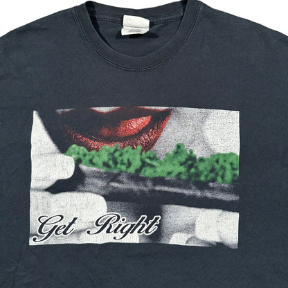 2000s Vintage Get Right Weed Shirt