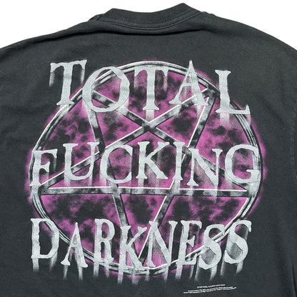 1990s Vintage Cradle Of Filth "Total Fucking Darkness" Shirt