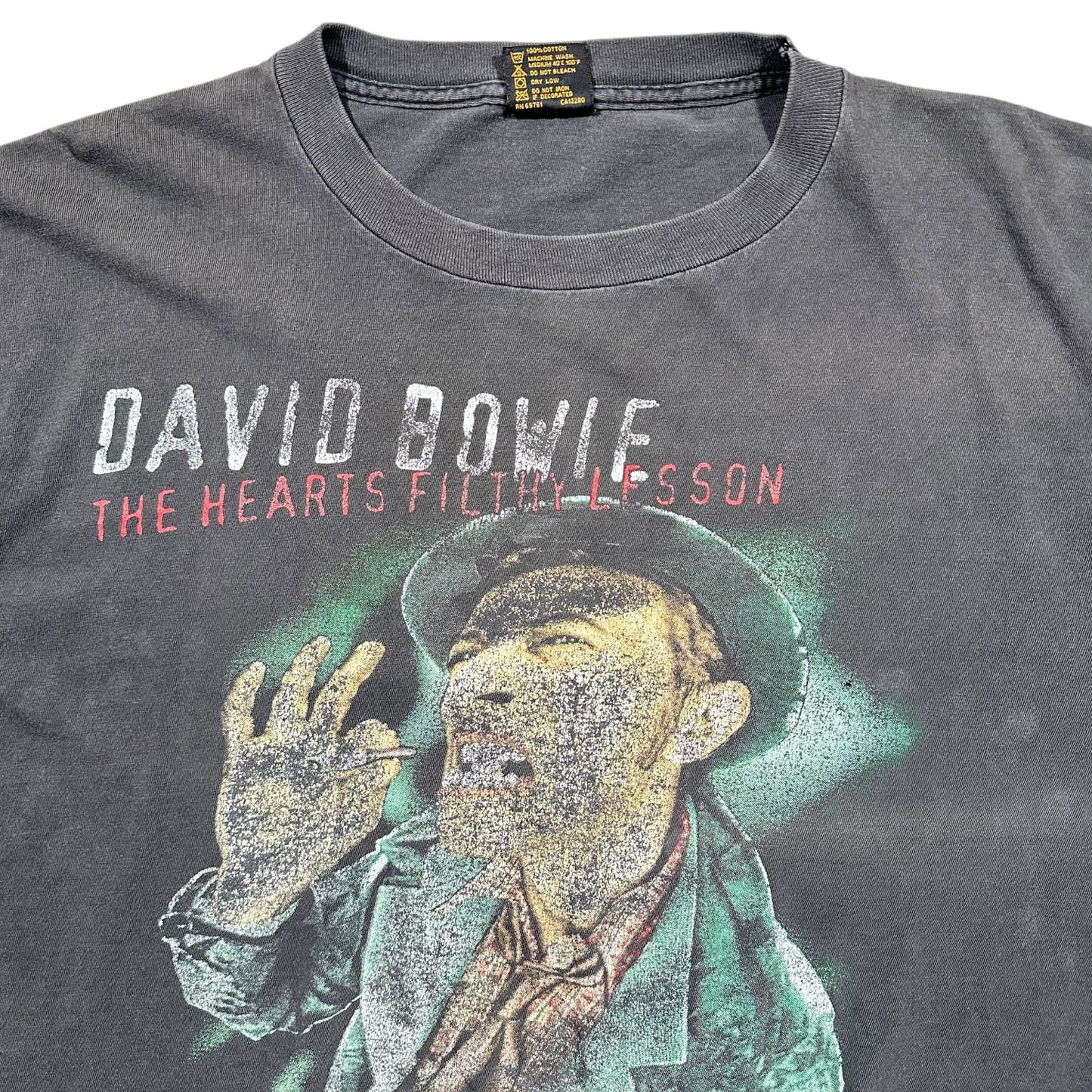 1990s Vintage David Bowie "The Hearts Filthy Lesson" Shirt