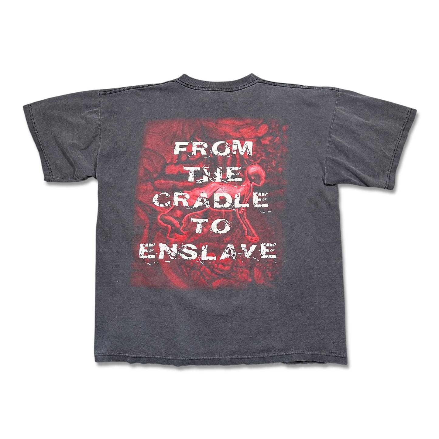 1990s Vintage Cradle Of Filth "From The Cradle To Enslave" Shirt