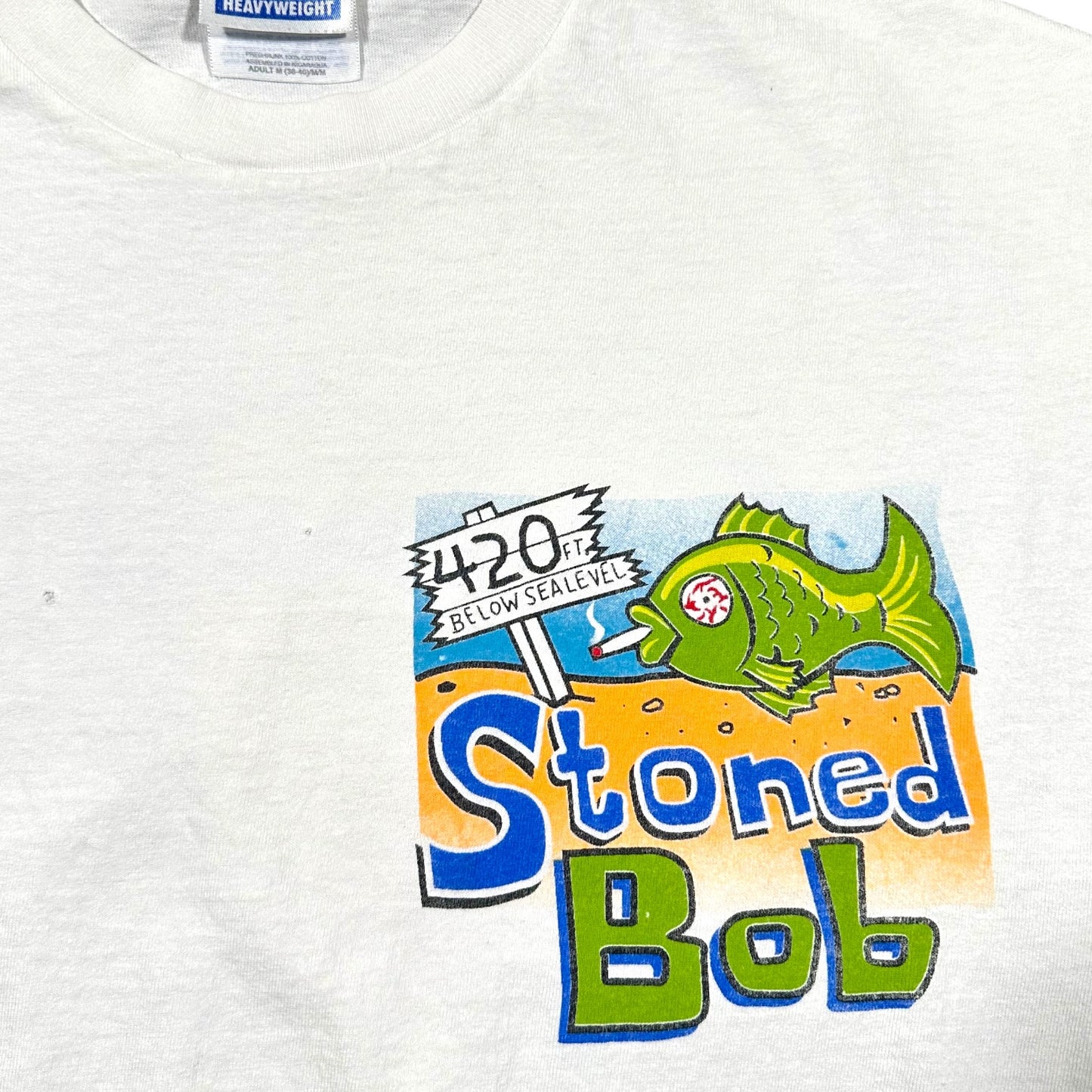 2000s Vintage Stoned Bob Weed Shirt