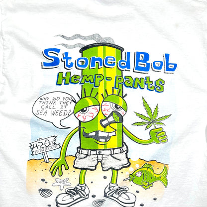 2000s Vintage Stoned Bob Weed Shirt