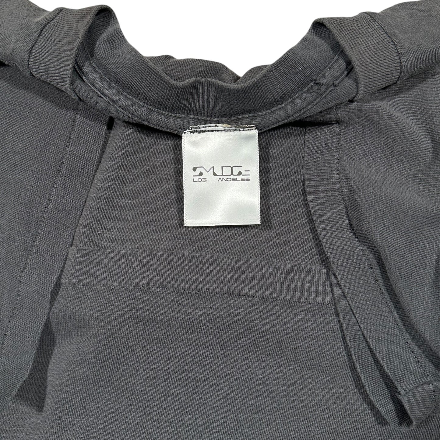 Smudge Vintage Blank Tee All Black SS1