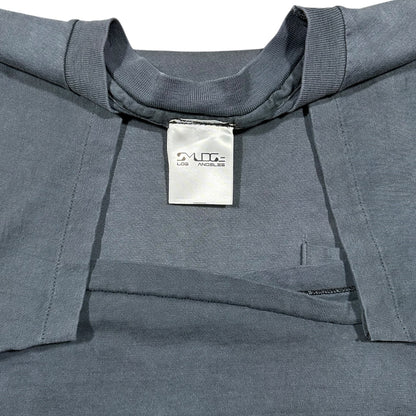 Smudge Vintage Blank Tee All Black Pocket SS1