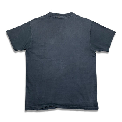 Smudge Vintage Blank Tee All Black Pocket SS1