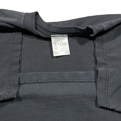 Smudge Vintage Blank Tee All Black SS2