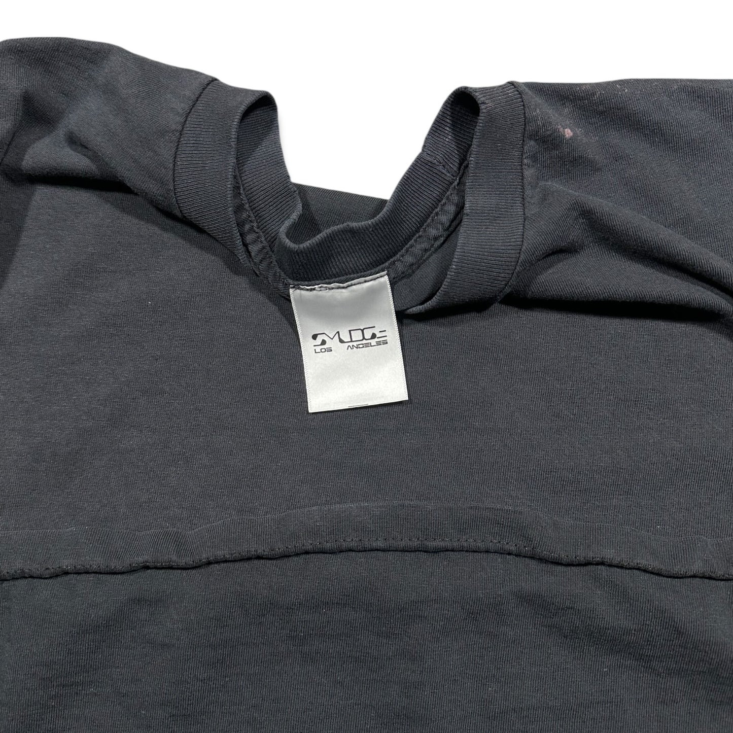 Smudge Vintage Blank Tee All Black LS2