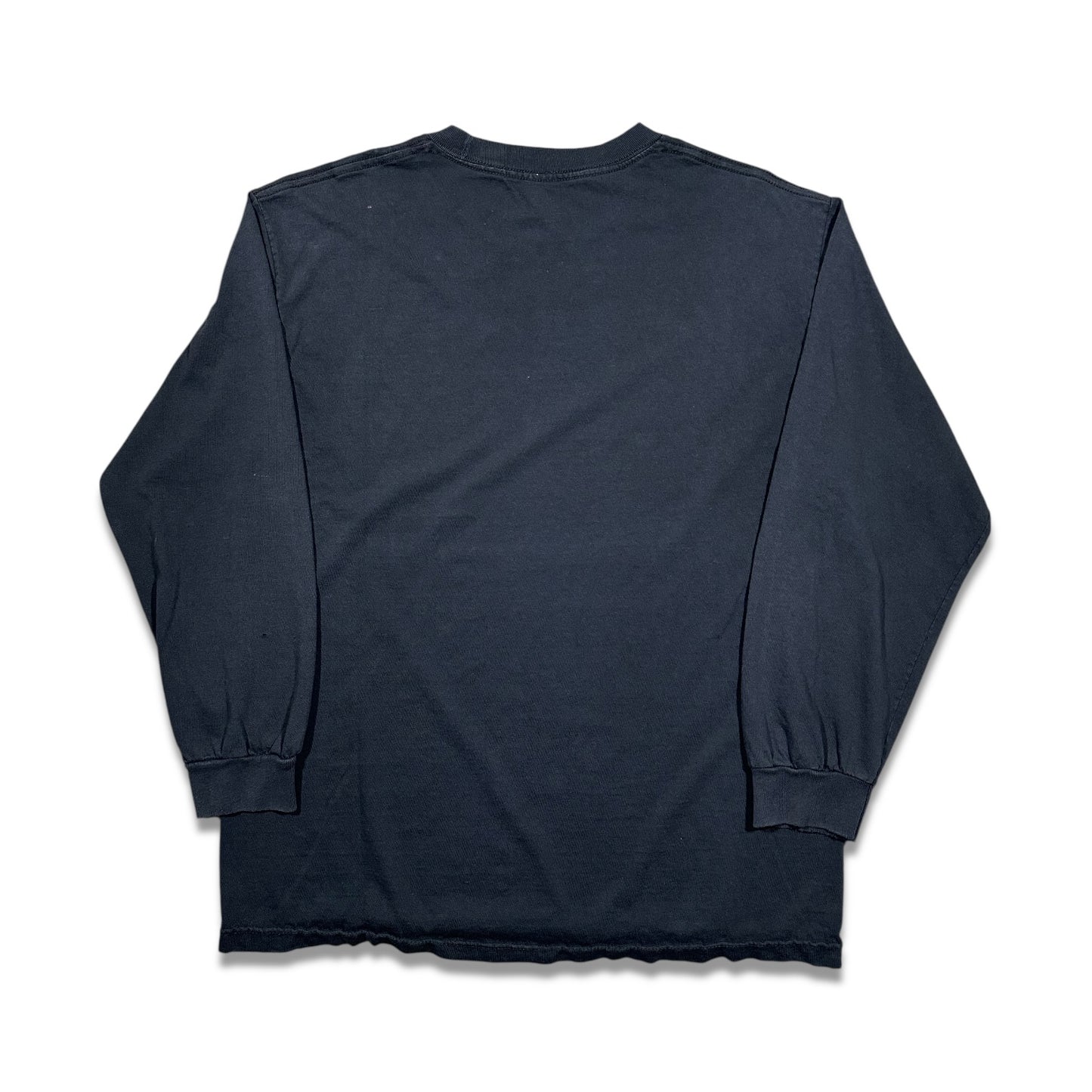Smudge Vintage Blank Tee All Black LS2