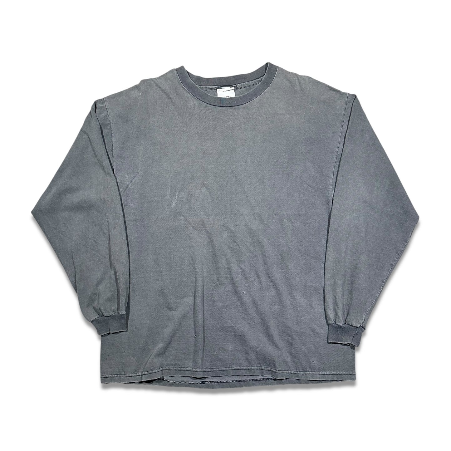 Smudge Vintage Blank Tee Smudge Dark Wash LS1