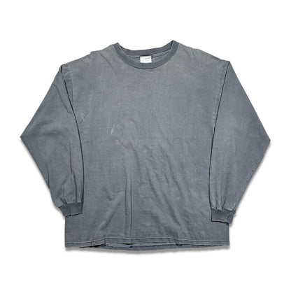 Smudge Vintage Blank Tee Smudge Dark Wash LS1