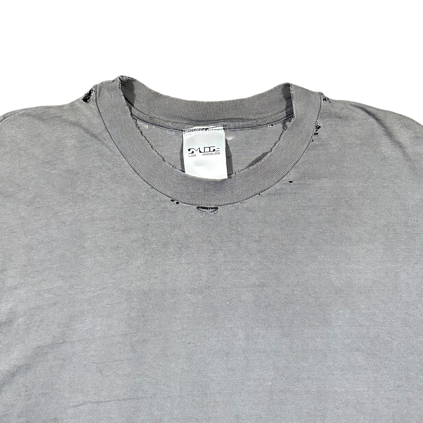 Smudge Vintage Blank Tee Smudge Light Wash LS1