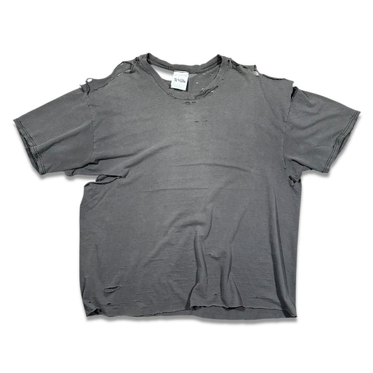 Smudge Vintage Blank Tee Destroyed