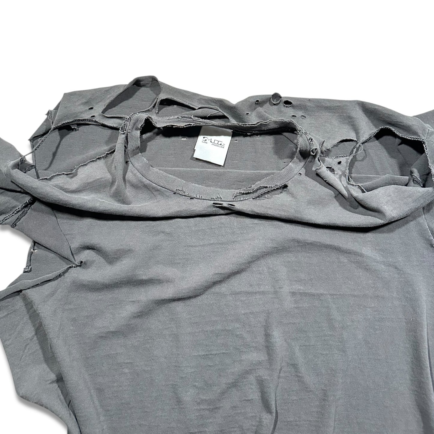 Smudge Vintage Blank Tee Destroyed