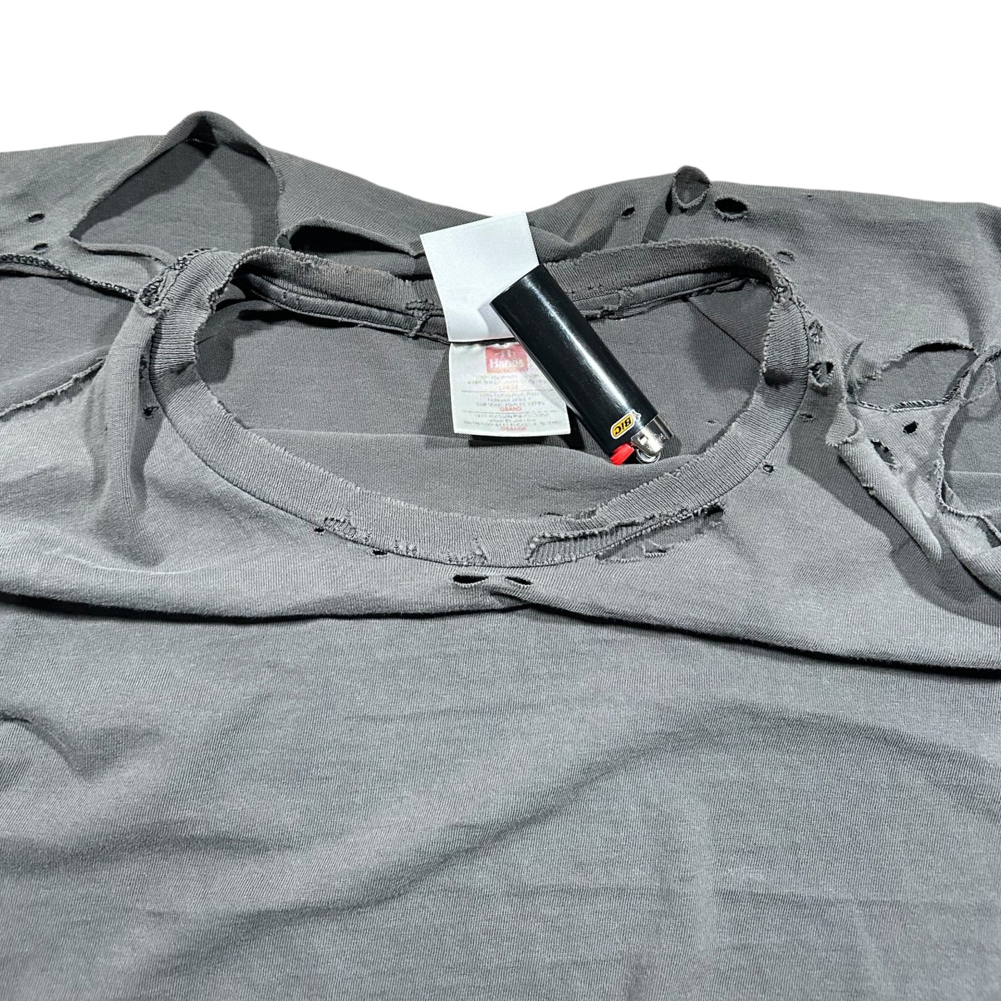 Smudge Vintage Blank Tee Destroyed