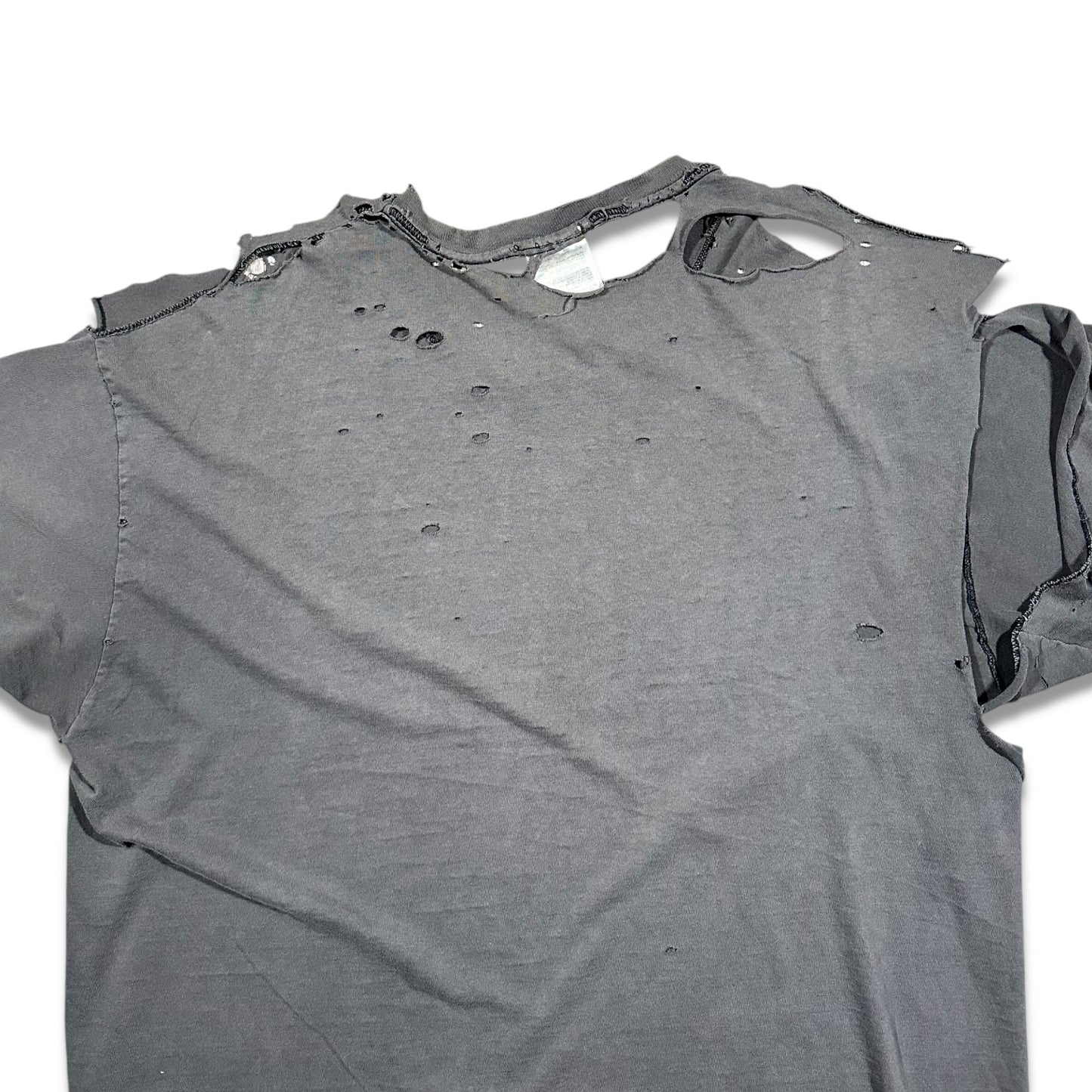Smudge Vintage Blank Tee Destroyed