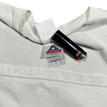 Smudge Vintage Blank Tee White LS1