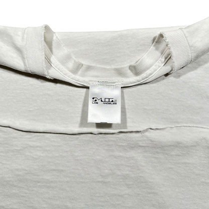 Smudge Vintage Blank Tee White SS1