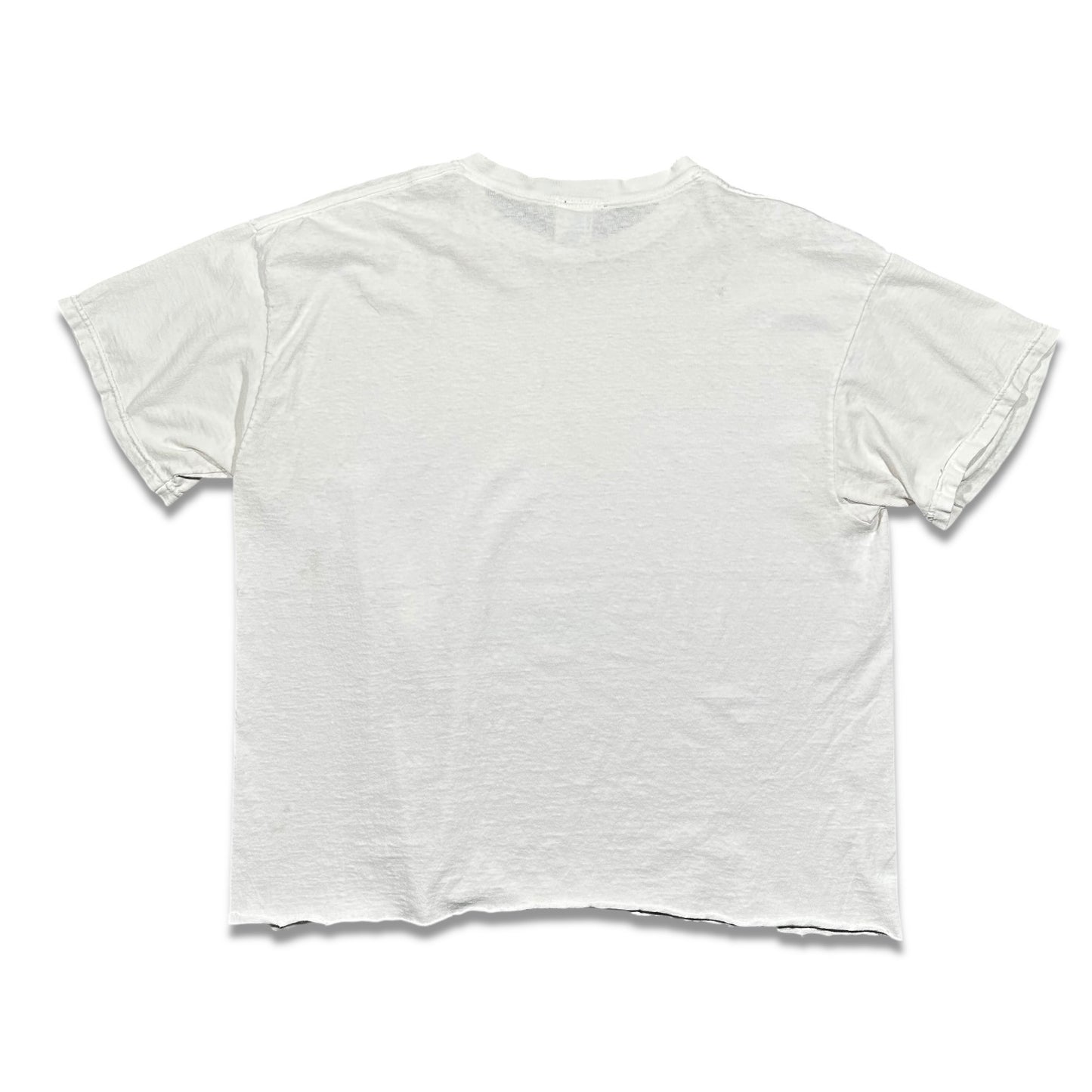 Smudge Vintage Blank Tee White SS1