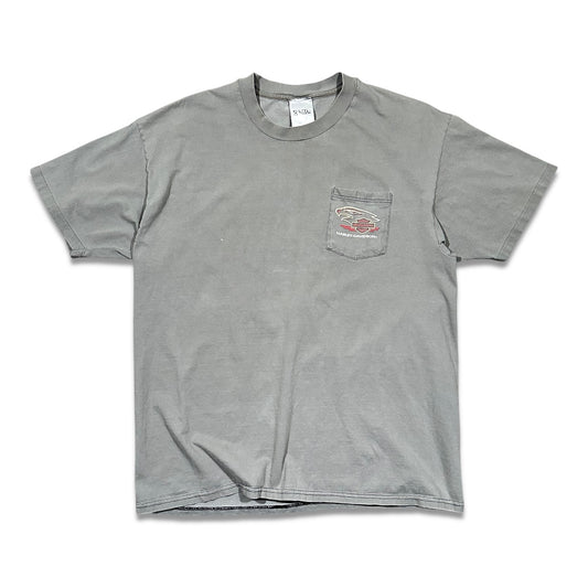 Smudge Vintage Simple Print Uniform Tee Harley Davidson