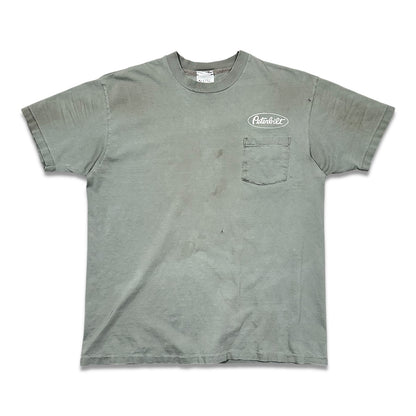 Smudge Vintage Simple Print Uniform Tee Peterlilt