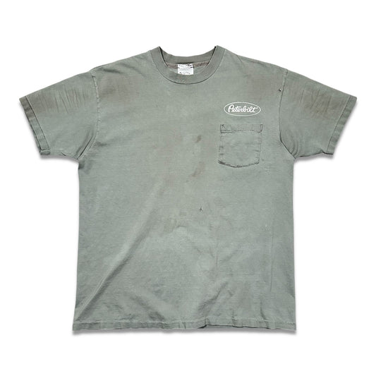 Smudge Vintage Simple Print Uniform Tee Peterlilt