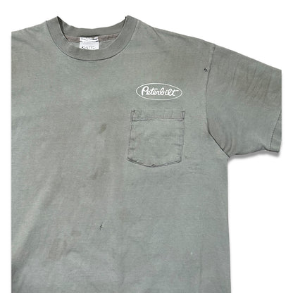 Smudge Vintage Simple Print Uniform Tee Peterlilt