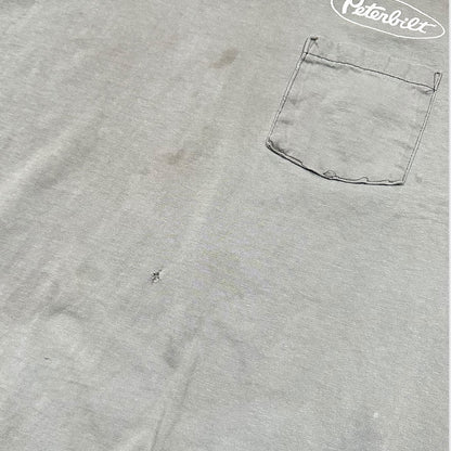 Smudge Vintage Simple Print Uniform Tee Peterlilt