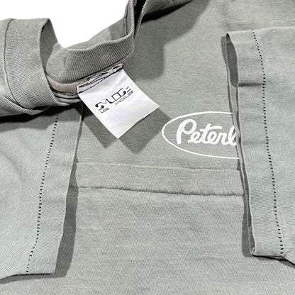 Smudge Vintage Simple Print Uniform Tee Peterlilt