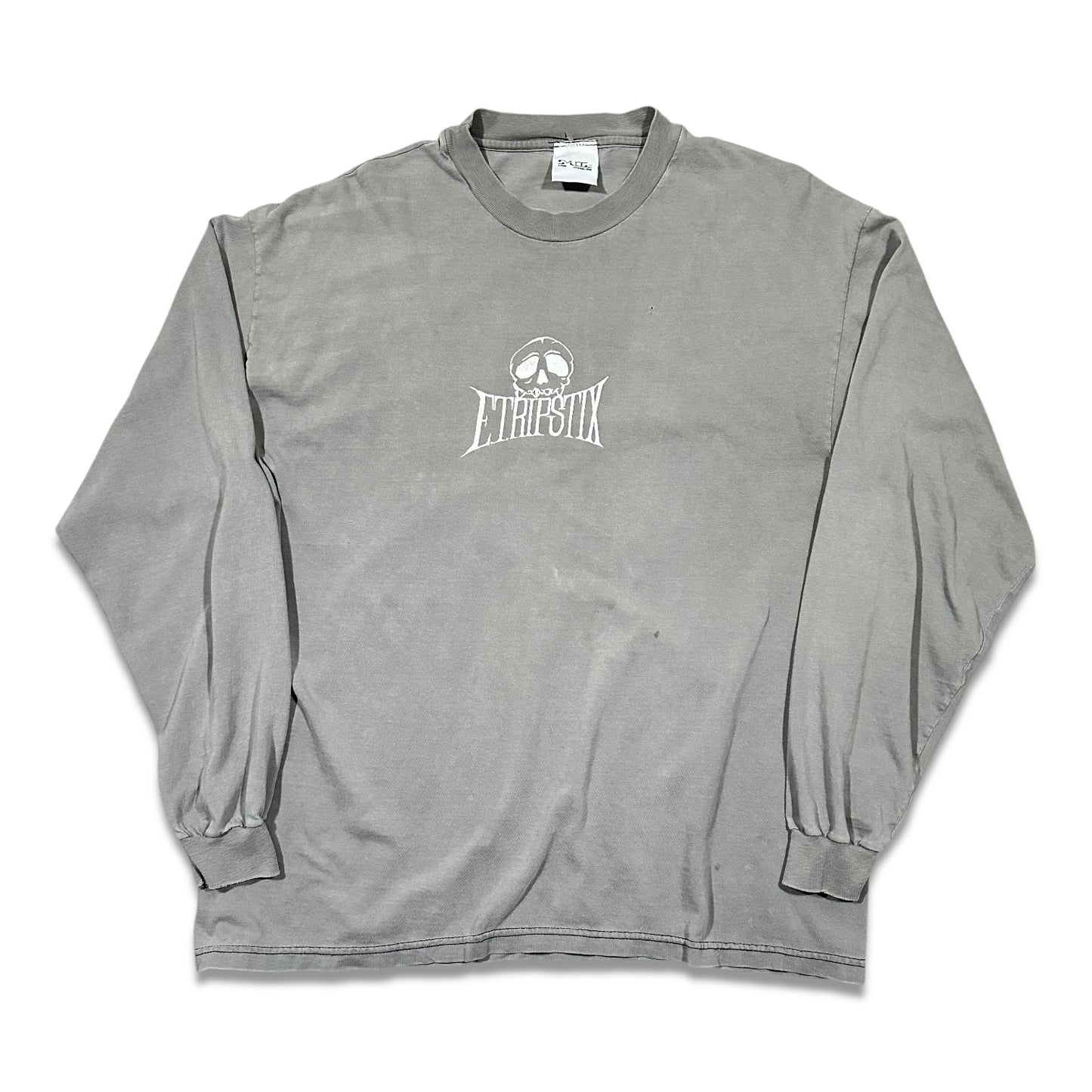 Smudge Vintage Simple Print Uniform LS Etripstix