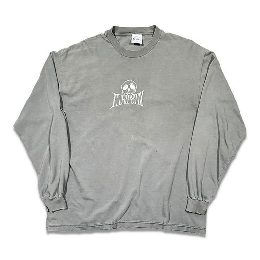 Smudge Vintage Simple Print Uniform LS Etripstix