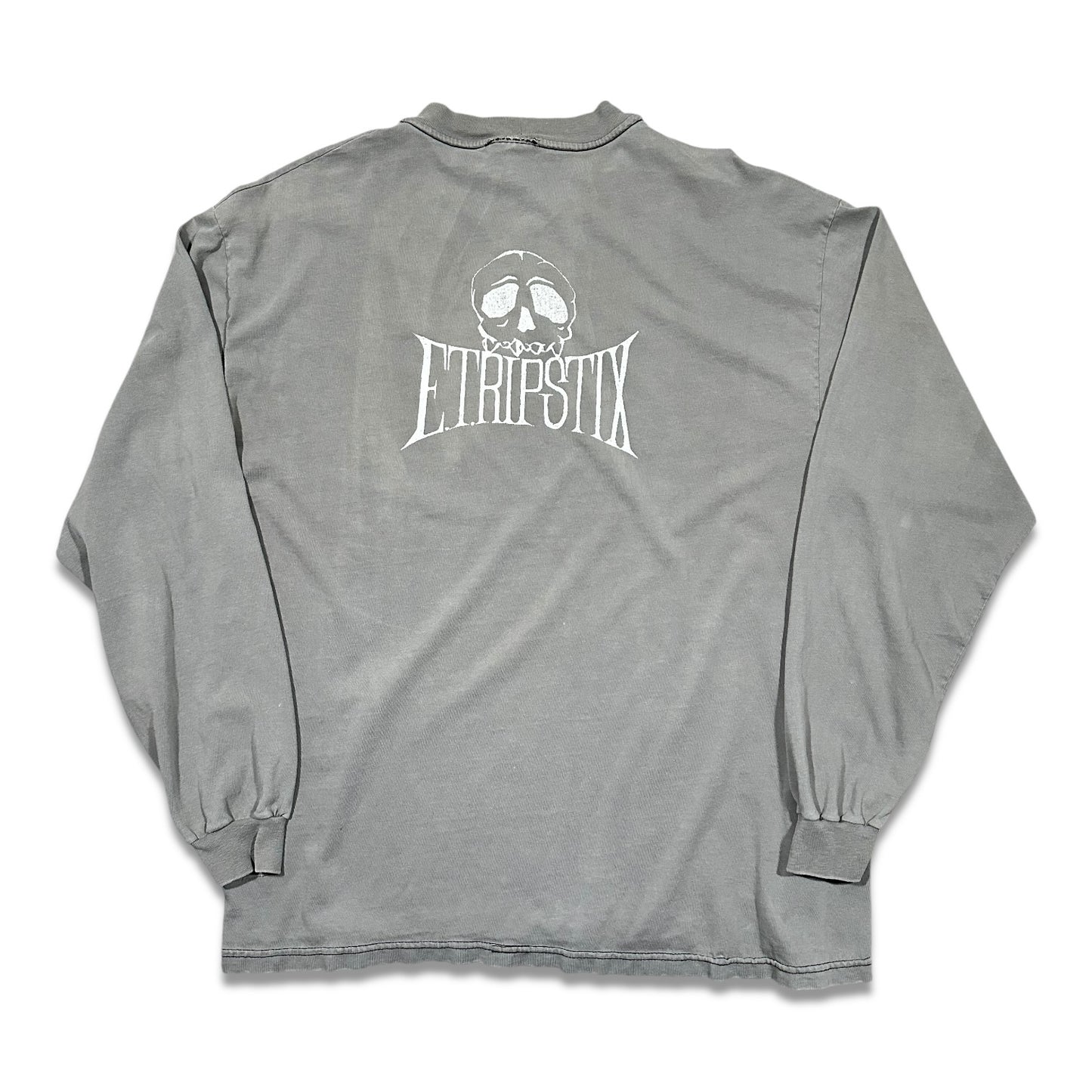 Smudge Vintage Simple Print Uniform LS Etripstix