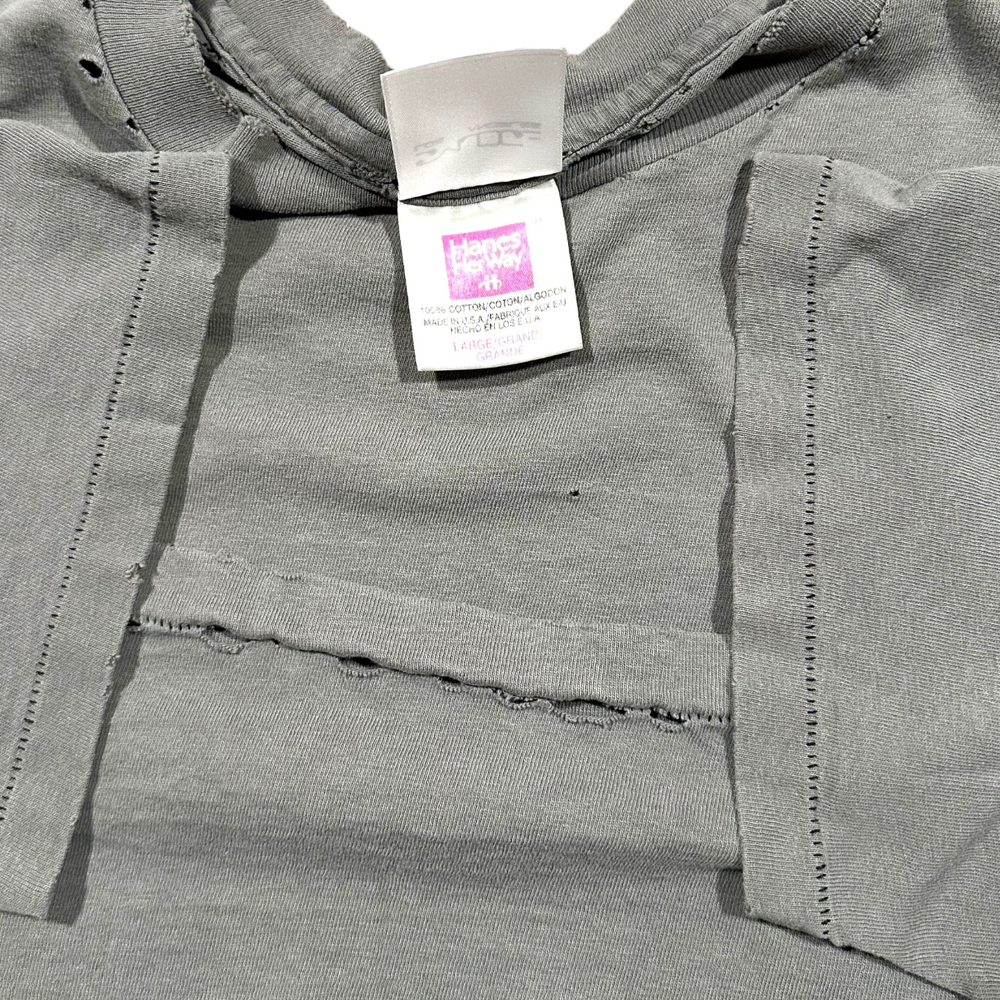 Smudge Vintage Blank Tee Smudge Light Wash SS2