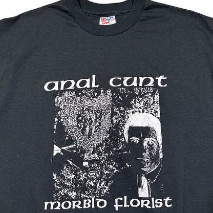 1990s Vintage Anal Cunt "Morbid Florist" Shirt