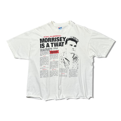 1990s Vintage Morrisey "Twat" Shirt