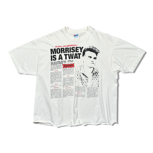 1990s Vintage Morrisey "Twat" Shirt