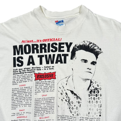 1990s Vintage Morrisey "Twat" Shirt