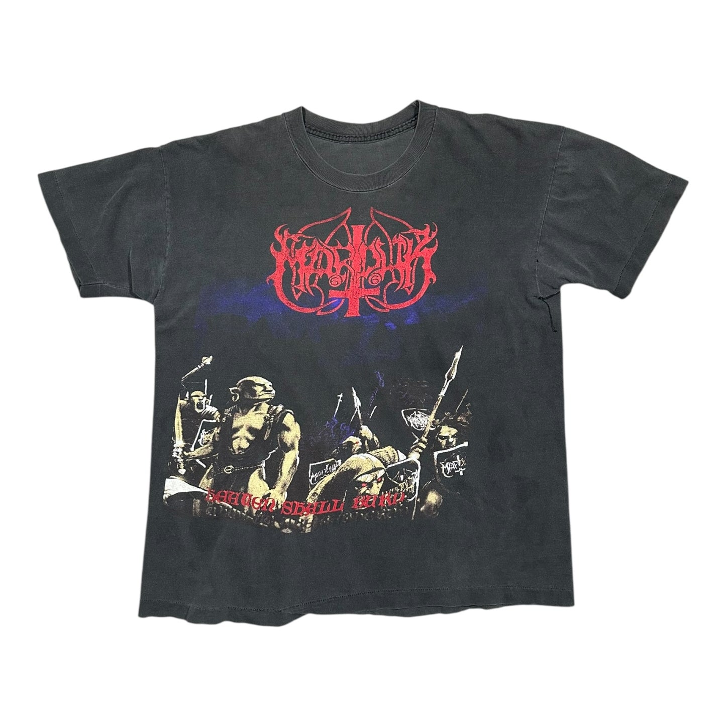 1990s Vintage Marduk "Heaven Shall Burn" Shirt