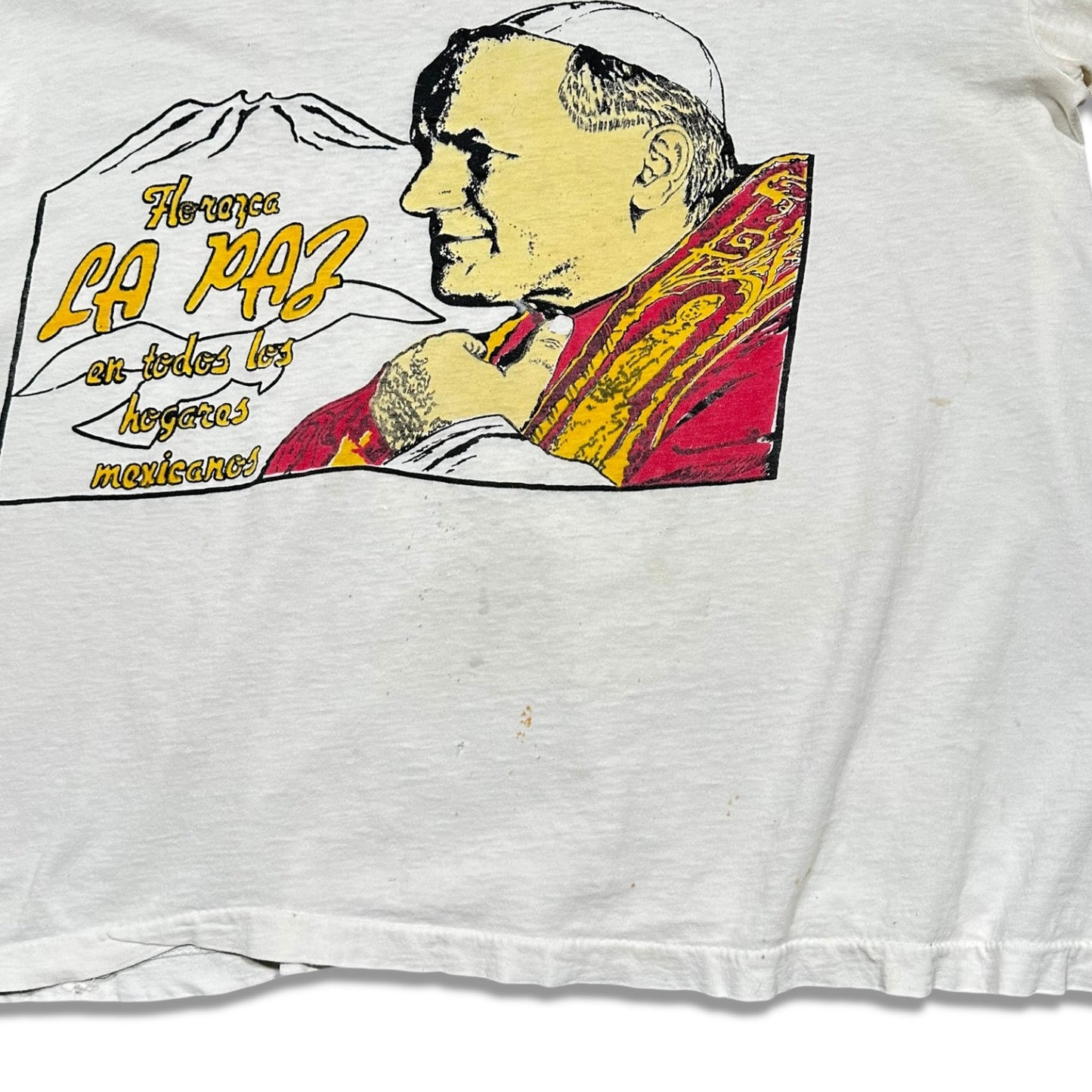 1990s Vintage Pope John Paul II Shirt