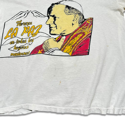 1990s Vintage Pope John Paul II Shirt
