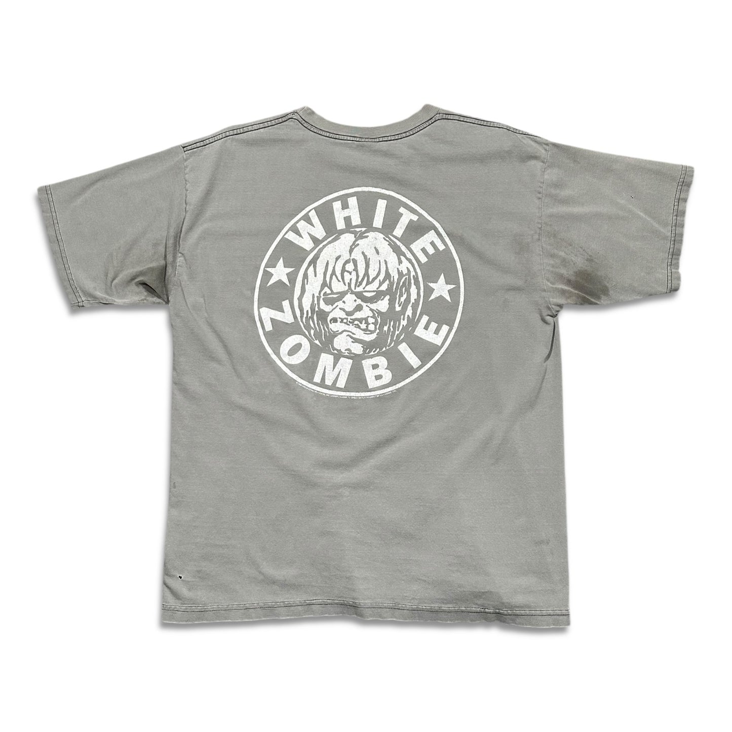 1990s Vintage White Zombie Shirt