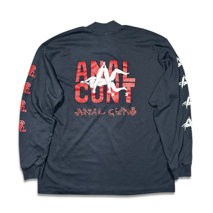 1990s Vintage Anal Cunt Scissors Longsleeves Shirt