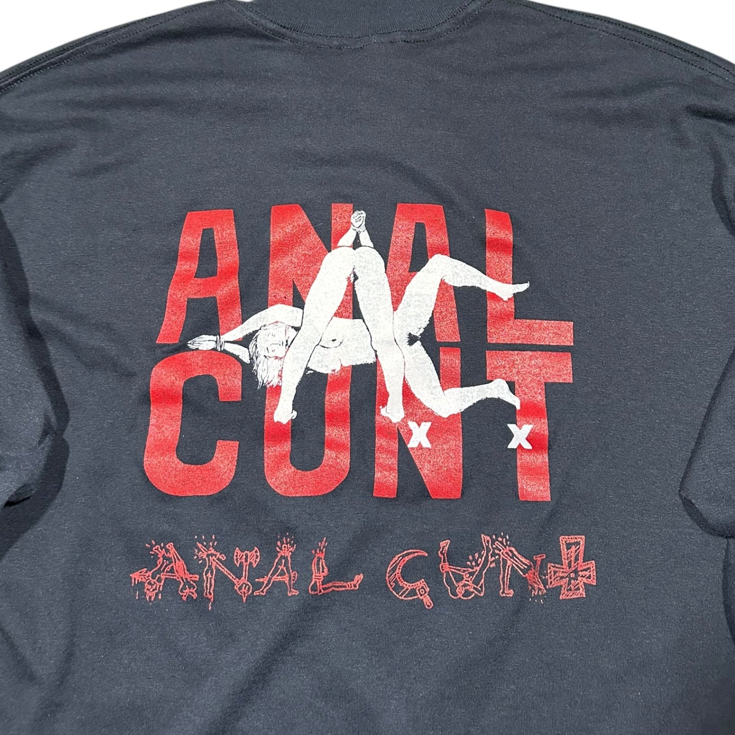 1990s Vintage Anal Cunt Scissors Longsleeves Shirt