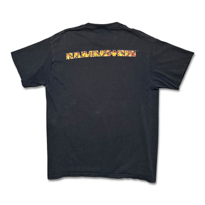 1990s Vintage Rammstein "Burning Man" Shirt