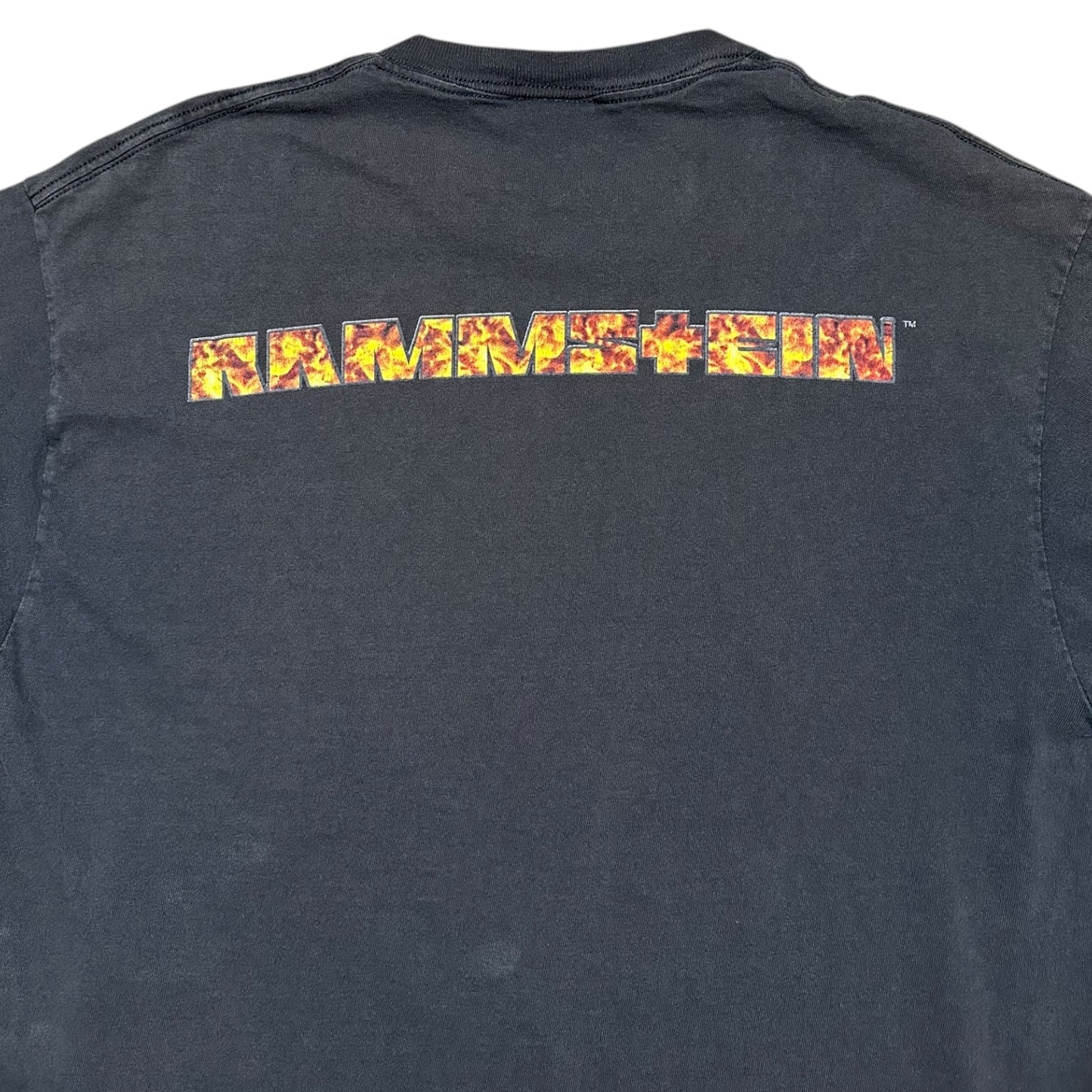 1990s Vintage Rammstein "Burning Man" Shirt