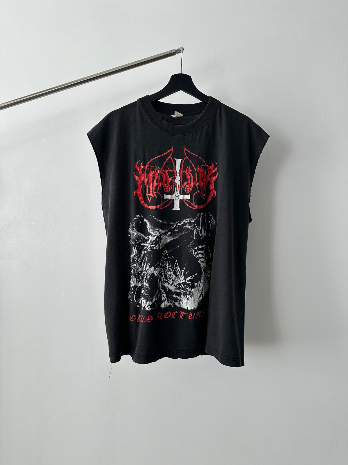 1990s Vintage Marduk Cutoff Shirt