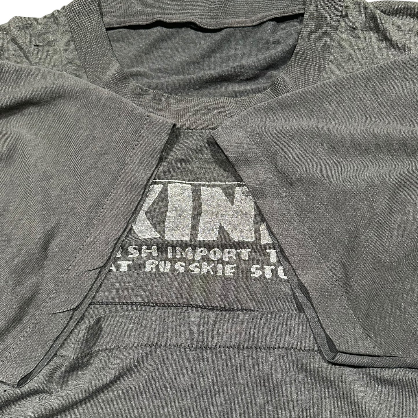 1980s Vintage Skinz! Punk Show Shirt