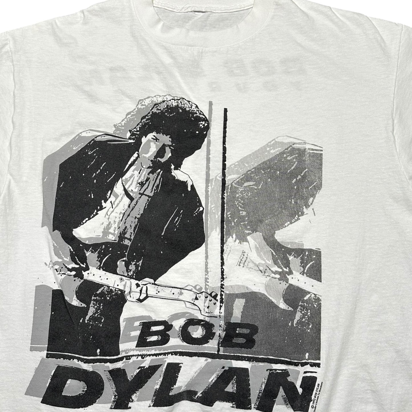 1990s Vintage Bob Dylan 1992 Tour Shirt